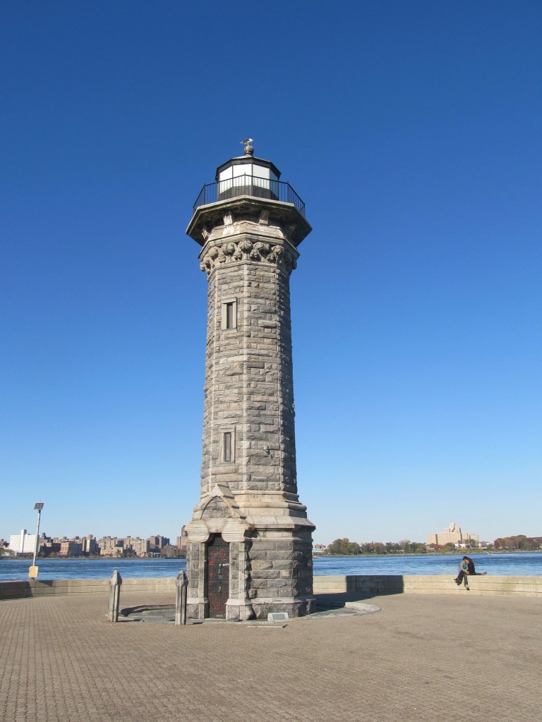 Perched at the end of Roosevelt Island, the Blackwell Island Light was supposedly built by a patient from a nearby asylum. 
